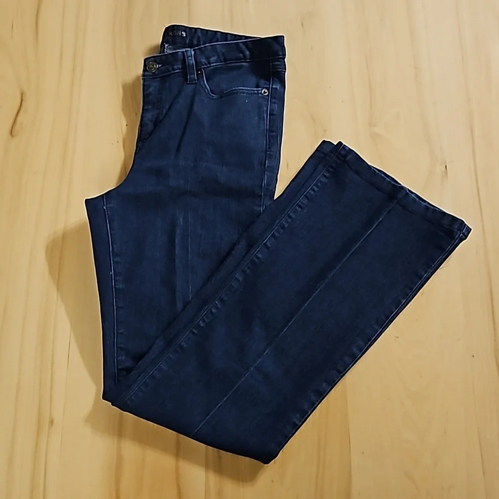 Michael Kors dark wash Straight Leg denim jeans sz.8